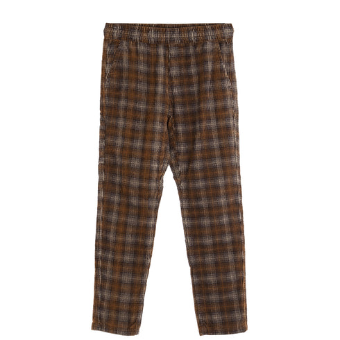 Carhartt WIP Flint Pant Wiley Check/Hamilton Brown Rinsed I029443_16U_02 Degli Uberti